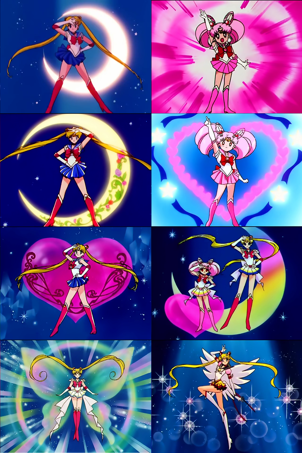 Best Sailor Moon Transformation Sequences, Ranked